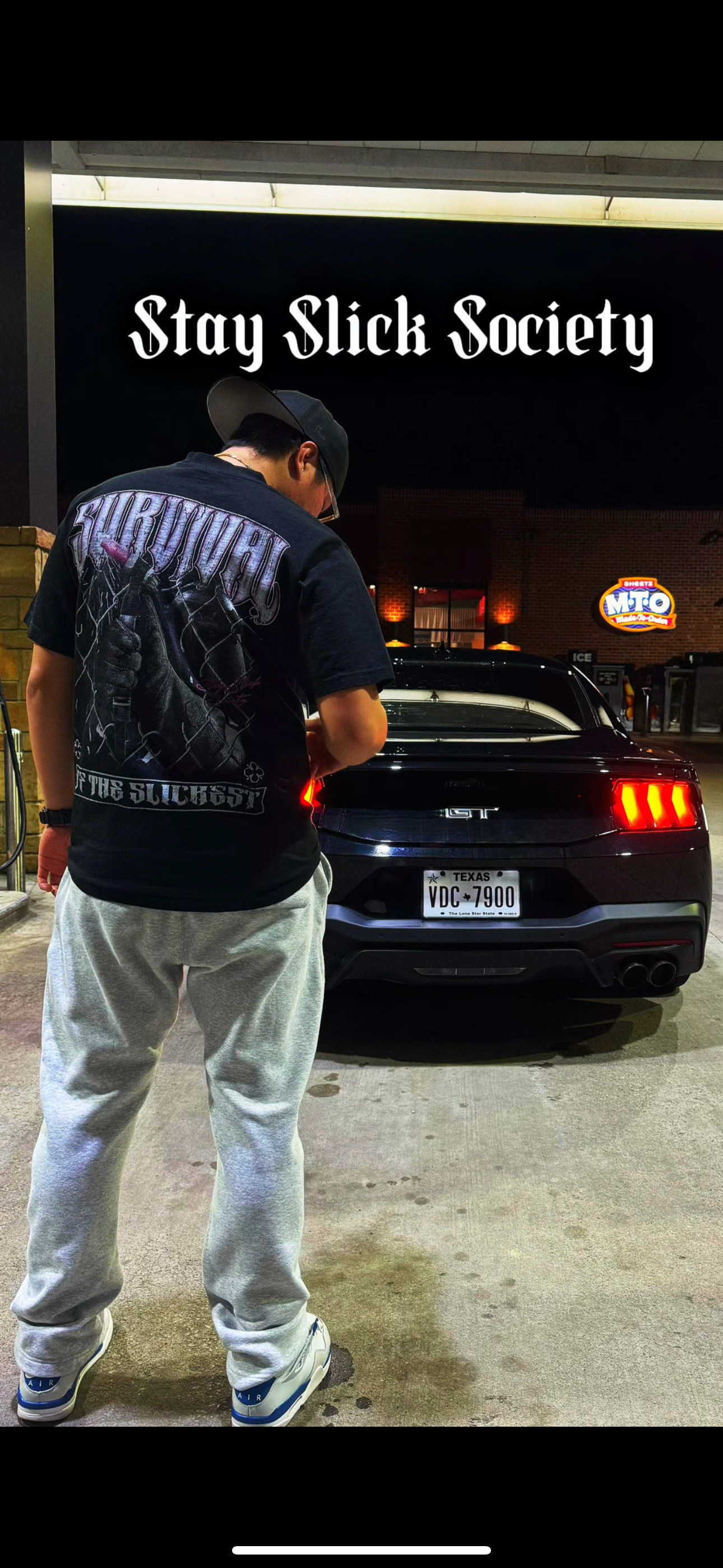 Over-sized Survival Tee