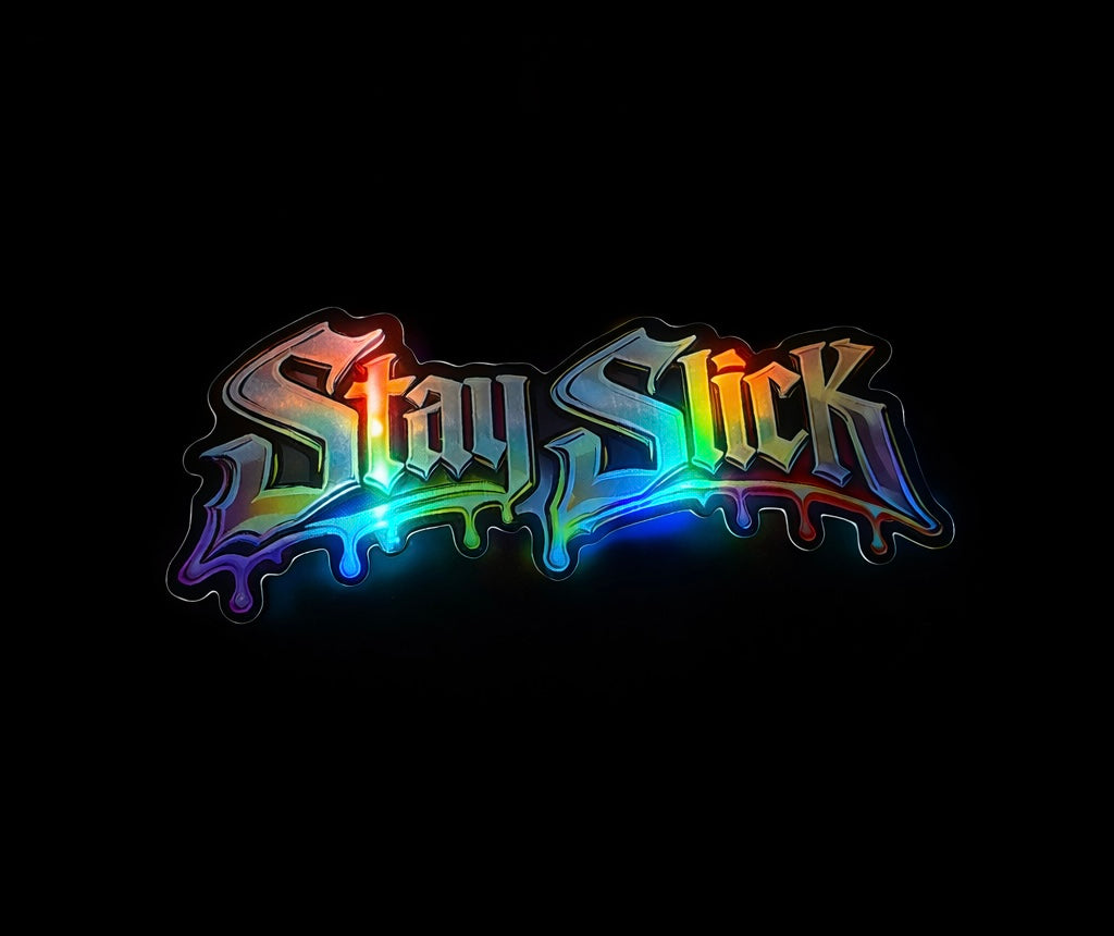 Stay Slick Sticker