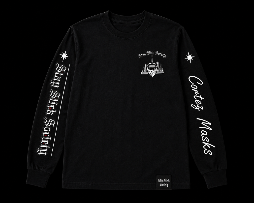 Stay Slick Society X Cortez Mask Premium Long Sleeve