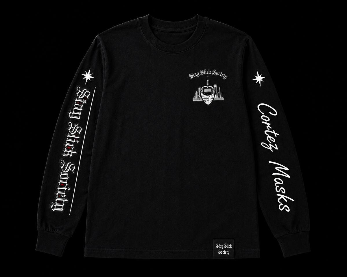 Stay Slick Society X Cortez Mask Premium Long Sleeve